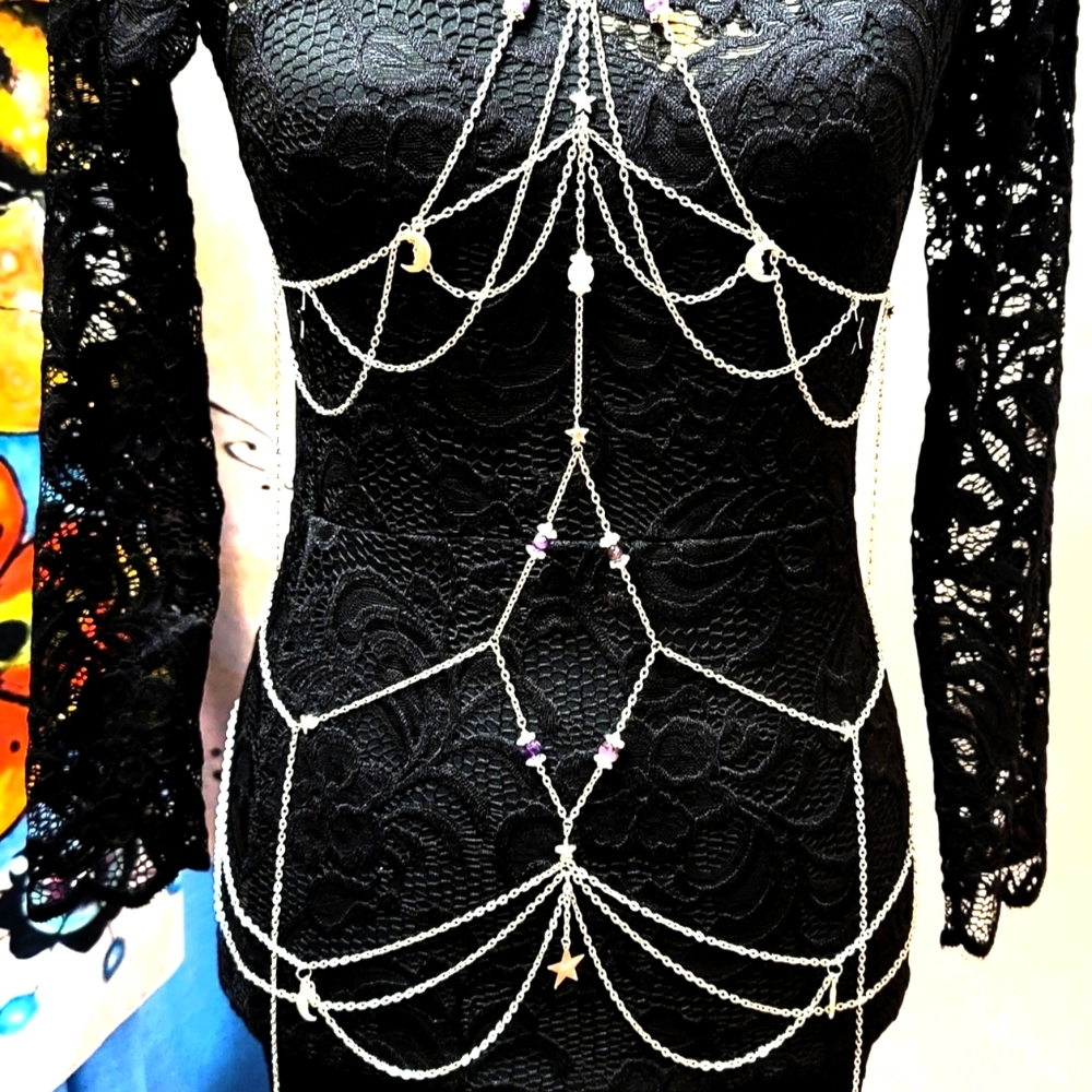 One of a kind Full Length Body Chain